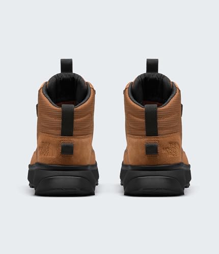 The North Face mens Bergen Mid Waterproof Hiking Boot | Insulated Snow Shoe With 4.5mm Lugs