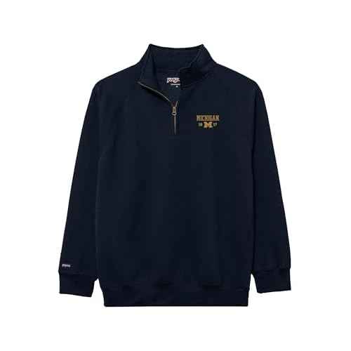 JanSport Unisex Adult NCAA Officially Licensed Rival Long Sleeve Stand-Up Collar Quarter Zip Sweatshirt