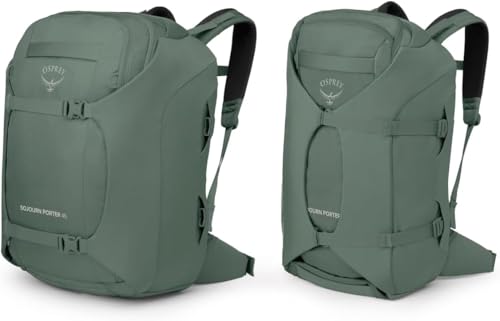 Osprey Sojourn Porter 46L Travel Backpack – Carry-On Compliant Luggage with StraightJacket Compression and Padded Laptop S...