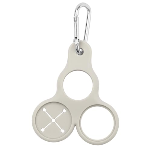 Silicone Water Bottle Carrier with Clip Carabiner Ring Clip