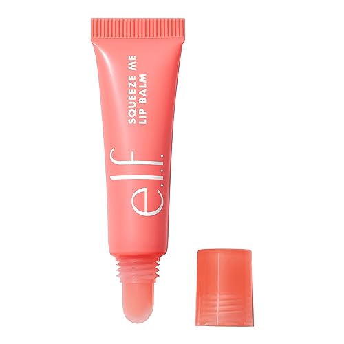 e.l.f. Squeeze Me Lip Balm, Moisturizing Lip Balm for A Sheer Tint of Color, Infused with Hyaluronic Acid, Vegan & Cruelt...