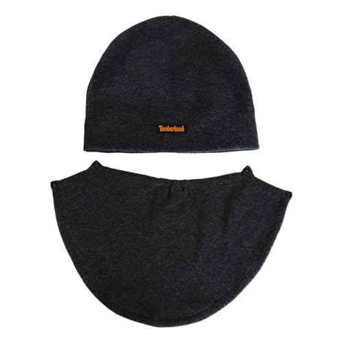 Timberland Men¡¯s 2-in-1 Fleece Balaclava - Water Resistant, Convertible Hood with Face Cover, Soft Fleece for Cold Weather