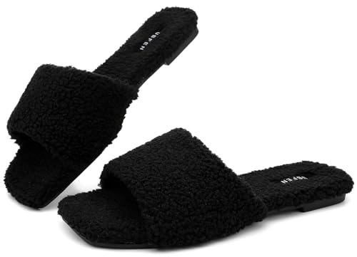 UBFEN Womens Slippers Comfortable Indoor and Outdoor Open Toe House Slipper