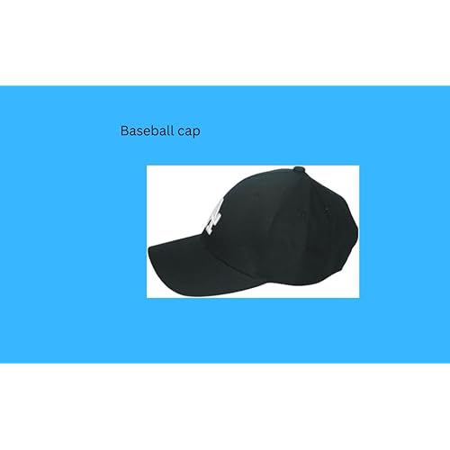 LIA Premium Classic Los|Angeles Dodger|s Hat Cap Clean Up Adjustable | Crafted from Cotton Fabric | Suitable for Men and Women|| Buckle Adjustable Black