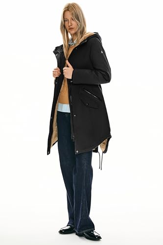 Orolay Women's Thicken Fleece Lined Parka Winter Coat Hooded Jacket with Pockets