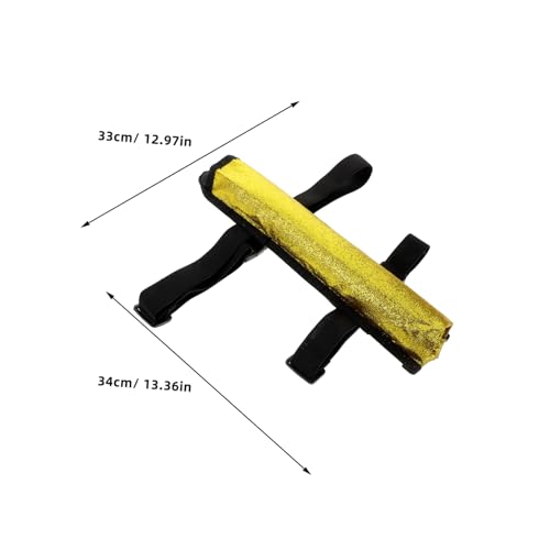 Unomor Festival Ready Handheld Fan Pouch Rave Essentials for Concerts and Events Leg Strap for Easy Carrying for Kung Fu a...