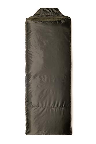 Snugpak Jungle Bag Lightweight Sleeping Bag with Left or Right Side Zip, Compact Travel and Camping Bag