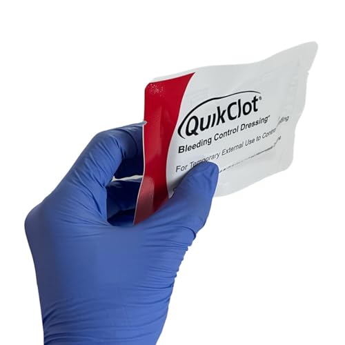 Lightning X Products QuikClot Clotting Gauze - Bleeding Hemmorhage Control Dressing 3" x 48" (4ft) - Public Access Hemostatic