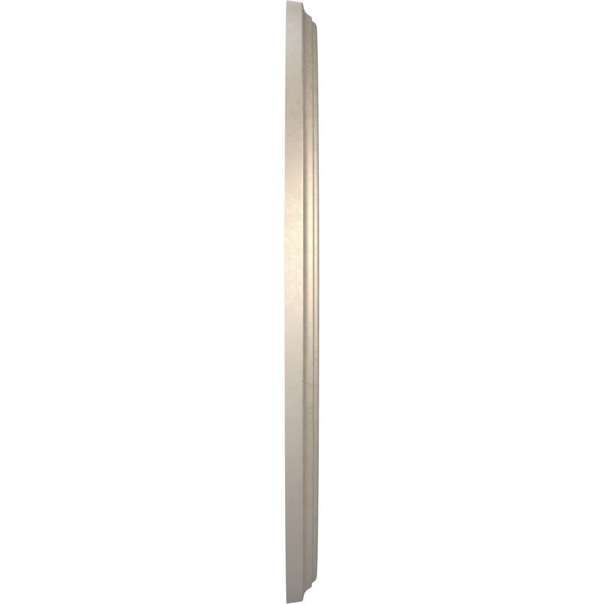 Ekena Millwork Cmp16Becsv Berkshire Thermoformed Pvc Ceiling Medallion (Fits Canopies Up To 7), 16Od X 3 1/2Id X 1P, Metallic Si