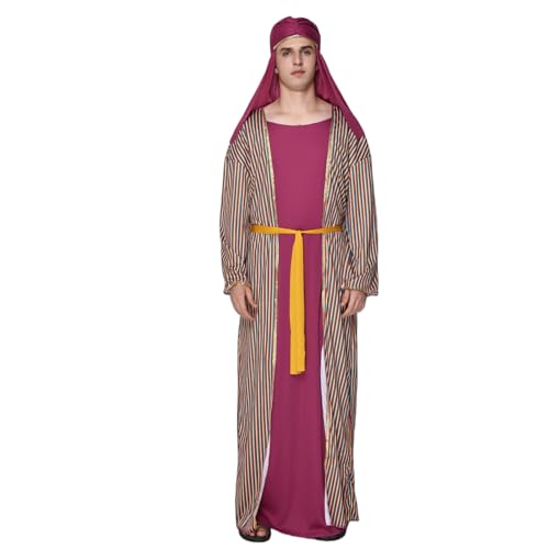 EraSpooky Adult 3 Wise Men Costume Mens Three Kings Outfits Biblical Nativity Costumes