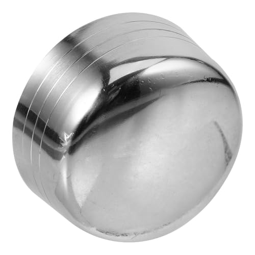 DECHOUS 4Pcs Stainless Steel Cocktail Shaker Lid Replacement Fit for 350ml Shaking Cup - Cocktail Shaker Lids for Home Bar...