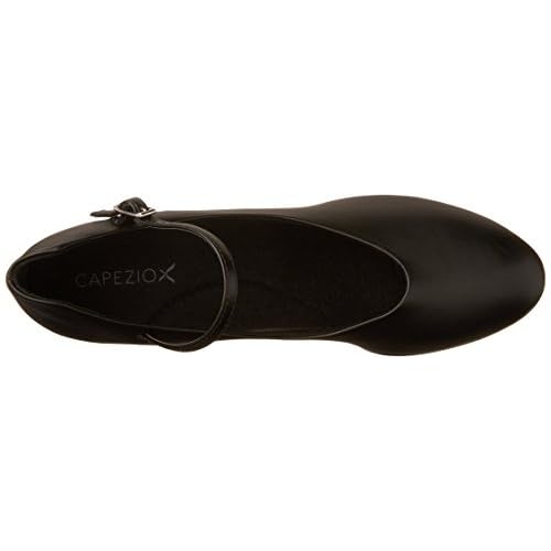 Capezio Women's Jr. Footlight Character Shoe,Black,9.5 M US