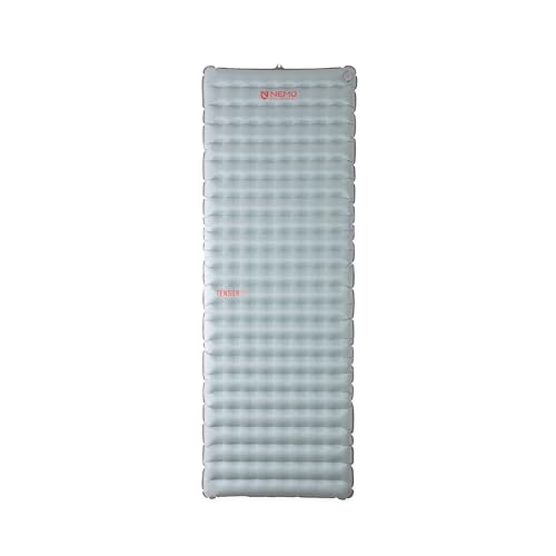 NEMO Equipment Tensor All-Season Ultralight Insulated Sleeping Pad - Regular Wide (72"x25") - Blade / Spicy Orange