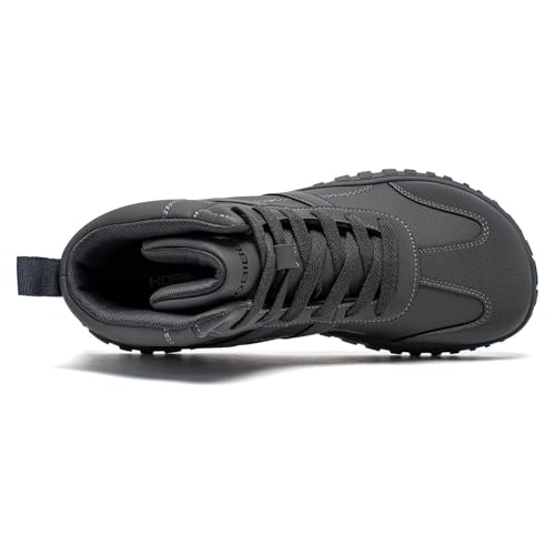 HOBIBEAR Unisex Wide Barefoot Boots for Mens Womens Hiking Outdoor Walking Shoes