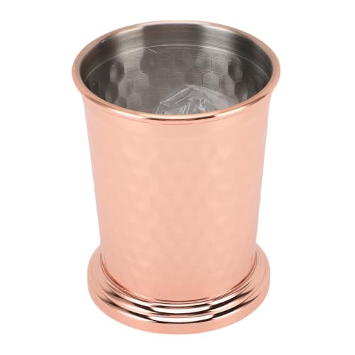 Zerodis 304 Stainless Steel Drinking Cup, Tumblers & Water Glasses Shiny Finish Unbreakable Cocktail Glass Beer Glasses Be...