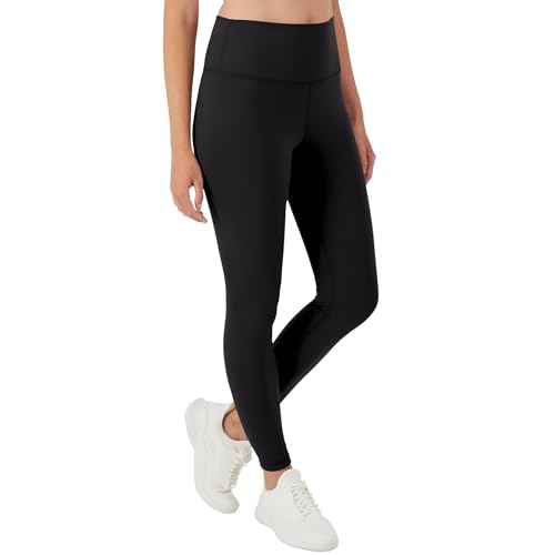 Hanes Womens Leggings Clothing, Moves 7/8 Soft Leggings with Pocket, Moisture Wicking Women's Clothing, Pants, 25" Inseam