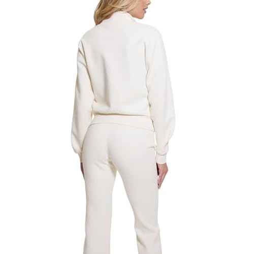 GUESS womens Ann Full Zip Sweatshirt