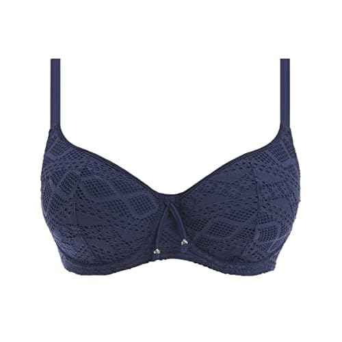 Freya Womens Sundance Crochet Sweetheart Padded Underwire Bikini Top (3970)