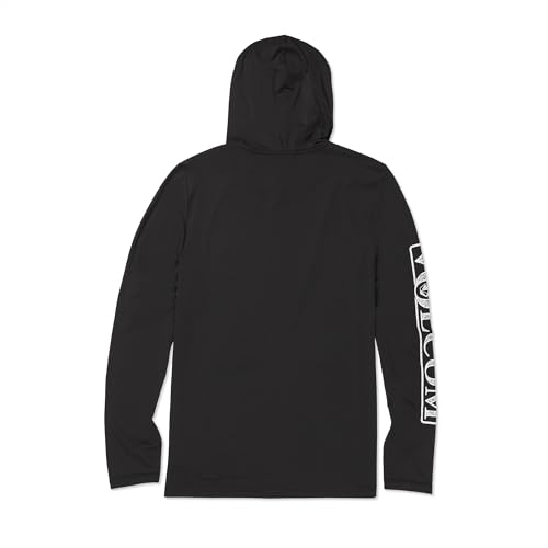 Volcom Men's Standard Rally Hooded Long Sleeve 50+ UPF Loose Fit Rashguard