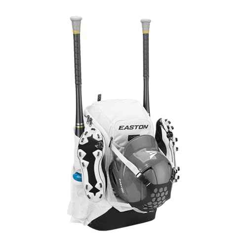 Easton | Walk-Off NX Backpack Bag Series | Adult | Team Logo Embroidery Panel | White