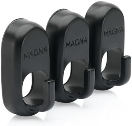 Pellet Smoker Grill Magnetic Hooks 3 Pack - Attach to Pellet Hopper to Hang Your Grilling Utensils and Accessories from - Compatible with Pellet Smokers Like Traeger, Pit Boss, Z Grills, Camp Chef