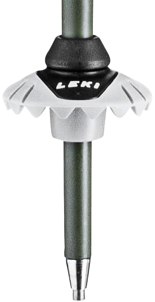 LEKI Detect S Lightweight Aluminum Ski Poles for Downhill Skiing