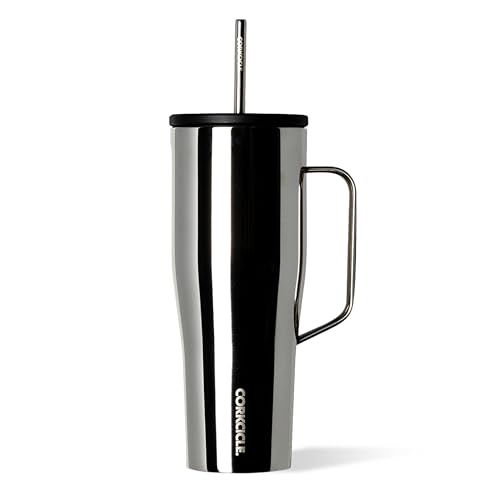 Corkcicle Cold Cup XL - Insulated Tumbler with Handle - Keeps Drinks Cold 12 Hours - Triple-Insulated - Spill-Proof Lid - ...