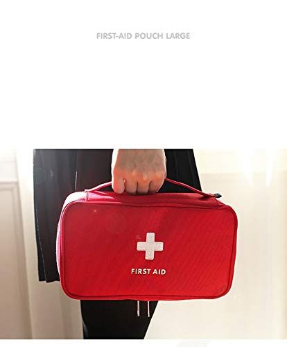 PenyaZo First Aid Bag - First Aid Kit Bag Empty for Home Outdoor Travel Camping Hiking, Mini Empty Medical Storage Bag Por...