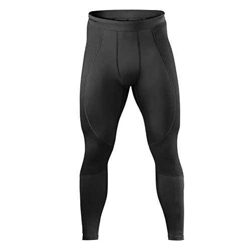 Rehband UD Runner¢¥s Knee/ITBS, Thermal Zone Tights for Men, Compression Tights for Running & Athletics
