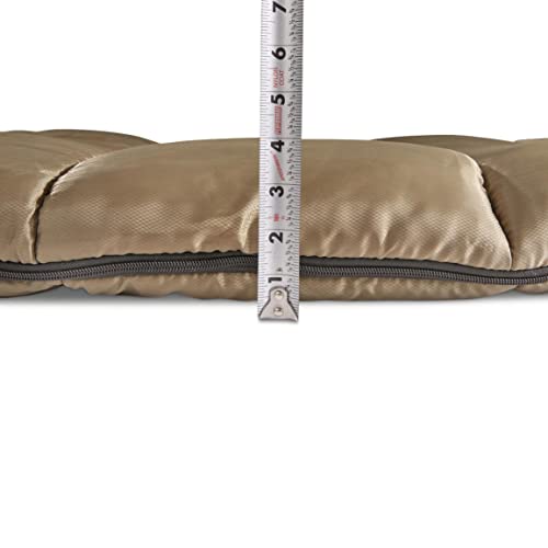 Guide Gear Canvas Hunter 20-Degree Double Sleeping Bag for Adults and Kids 2-Person Warm Winter Cold Weather Lightweight P...