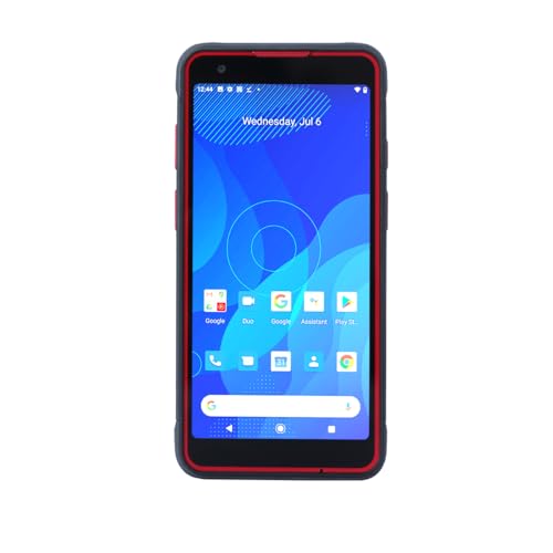 RUGLINE 6" Rugged PDA Android 13 Handheld Terminal 4GB RAM 64GB ROM, CM60 2D Scanner Barcode Reader, 4G WiFi GPS, 8000 mAh...
