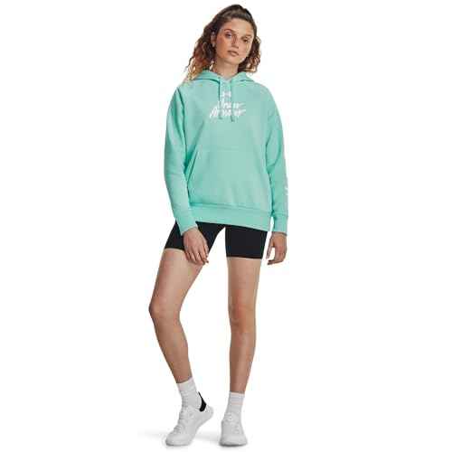 Under Armour womens Rival Fleece Graphic Hoodie