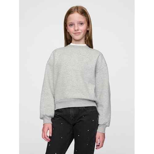 GAP girls Logo Crew Sweatshirt
