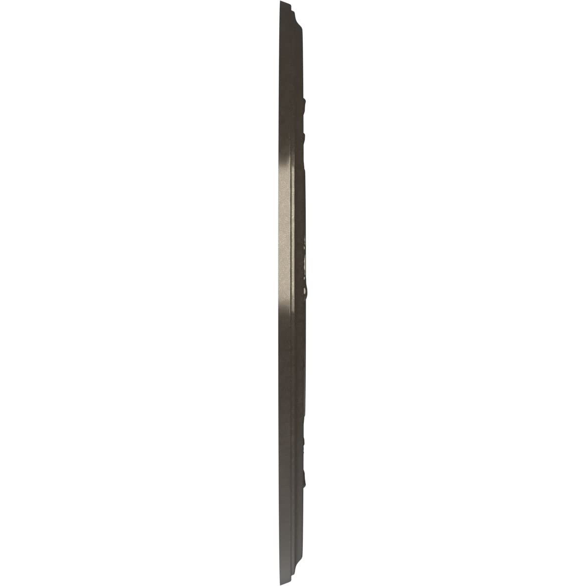 Ekena Millwork Cmp16Bacch Baltimore Thermoformed Pvc Ceiling Medallion (Fits Canopies Up To 6 1/2), 16Od X 3 1/2Id X 1P, Metalli