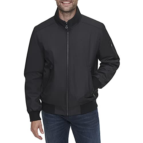 Calvin Klein Mens Winter Coats - Sherpa-lined Hooded Soft Shell Jacket