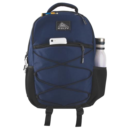 Kelty Laptop Backpack Bag 25 L Hiking Backpack for Men, Women, Work | 18 inch Travel Backpack Carry On Approved (Navy)