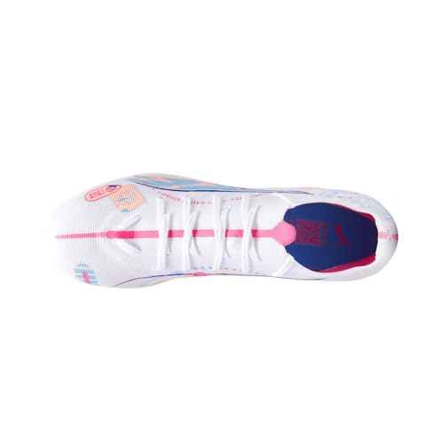 PUMA Mens Ultra 5 Match Vol. Up Firm GroundArtificial Ground Soccer Cleats - White