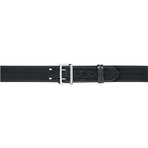 Safariland 87 Duty Belt Black Basketweave, Brass Buckle, Size 32