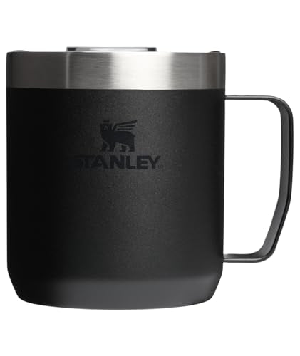 STANLEY Everyday Camp Mug | Drink Through Lid | Cup for Coffee, Tea and Drinks | Insulated Stainless Steel Coffee Mug | BP...