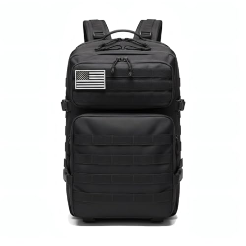 Fortune Edge Military Tactical Backpack for Men and Women Molle 45L Large Army 3 Days Assault Pack Bug Out Bag Water Resis...