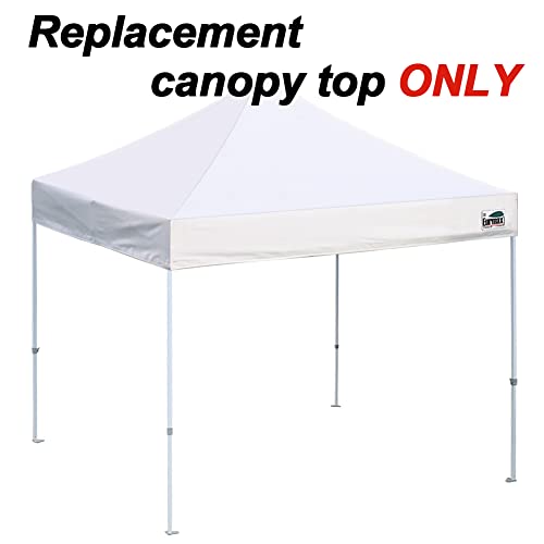 Eurmax USA New 10x10 Pop Up Canopy Replacement Canopy Tent Top Cover, Instant Canopy Top Cover ONLY, Choose 30 Colors,Bonu...