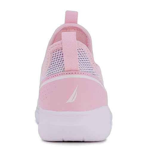 Nautica Youth Girls Slip-On Athletic Sneakers - Stylish Running and Tennis Shoes for Little and Big Kids