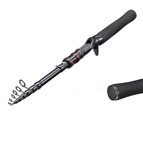 TOASIS Fishing Casting Rod Telescopic Carbon Fiber Fishing Pole