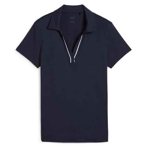 PUMA Women's Cloudspun Piped Ss Polo