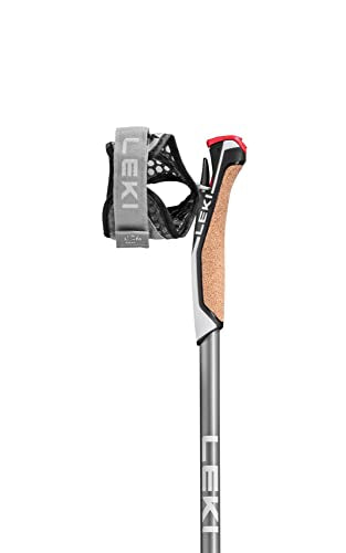 LEKI Traveller Carbon Adjustable Lightweight Trekking Poles for Hiking & Nordic Walking