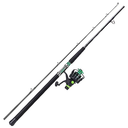 Sougayilang Spinning Fishing Combo Catfish Fishing Rod and Reel,Comfortable EVA Non-Slip Grips,Aluminum Reel Seat and Size...