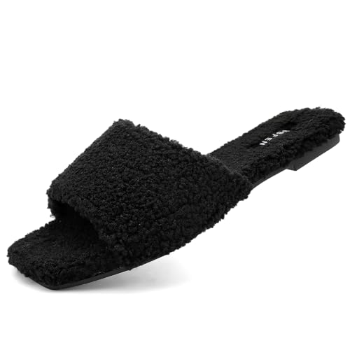 UBFEN Womens Slippers Comfortable Indoor and Outdoor Open Toe House Slipper