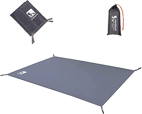 Hikeman Tent Footprint - Waterproof Camping Tarp, Heavy Duty Tent Floor Saver, Ultralight Ground Sheet Mat for Hiking, Bac...