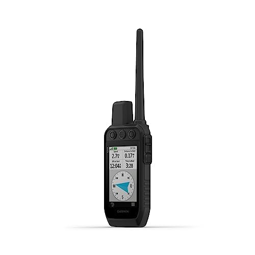 Garmin Alpha® 200 Plus, Rugged GPS Handheld, Track and Train Up to 20 Dogs, Sunlight Readable 3.5-inch Color Touchscreen D...
