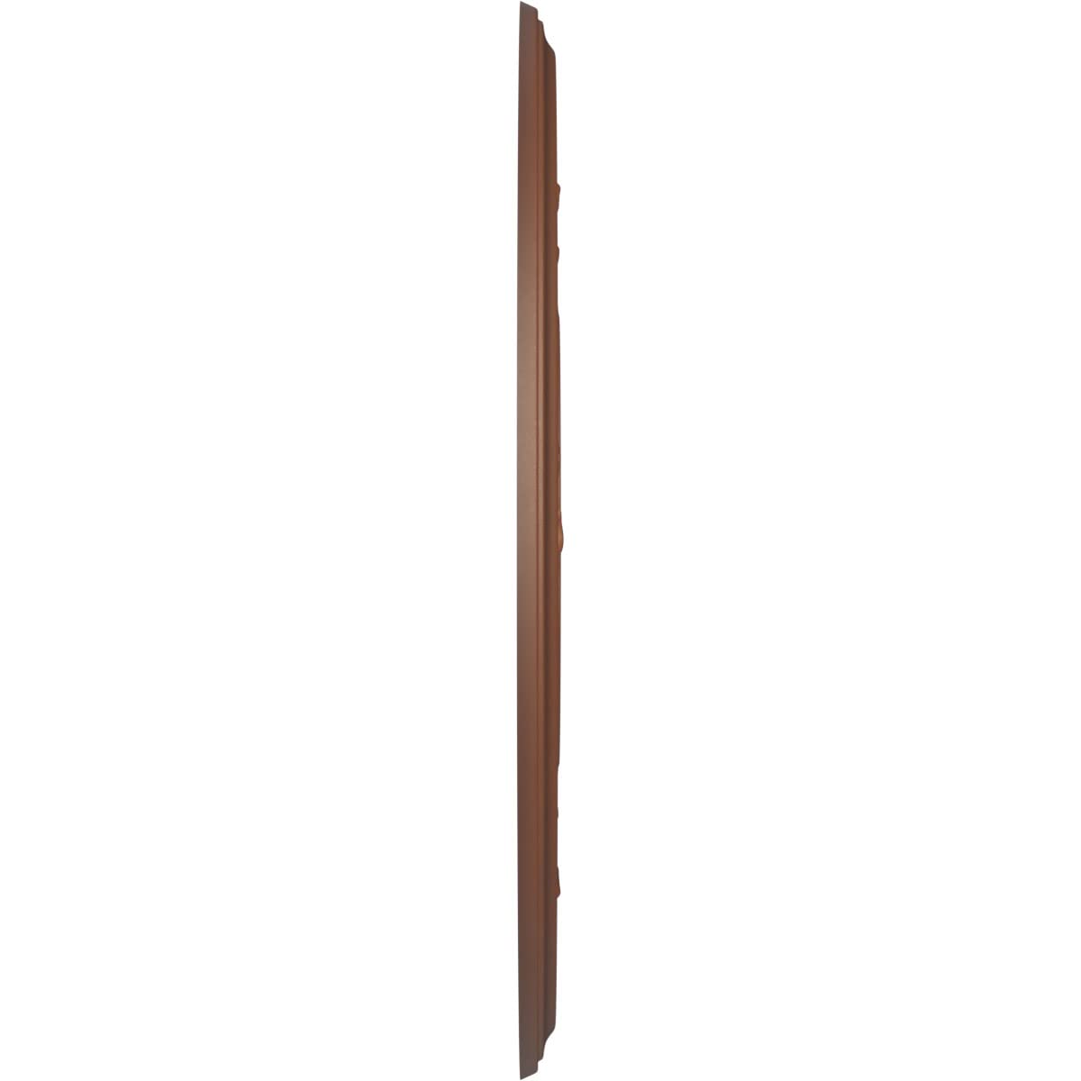 Ekena Millwork Cmp19Badru Baltimore Thermoformed Pvc Ceiling Medallion (Fits Canopies Up To 7 3/4), 19Od X 3 1/2Id X 1P, Univers